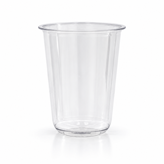 U formos 92mm skaidrus puodelis, 500ml, 1000vnt/dėž